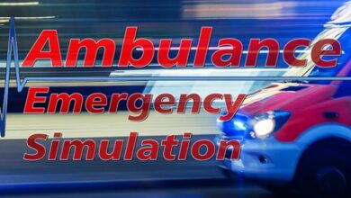 Ambulance Emergency Simulation Free Download alphagames4u